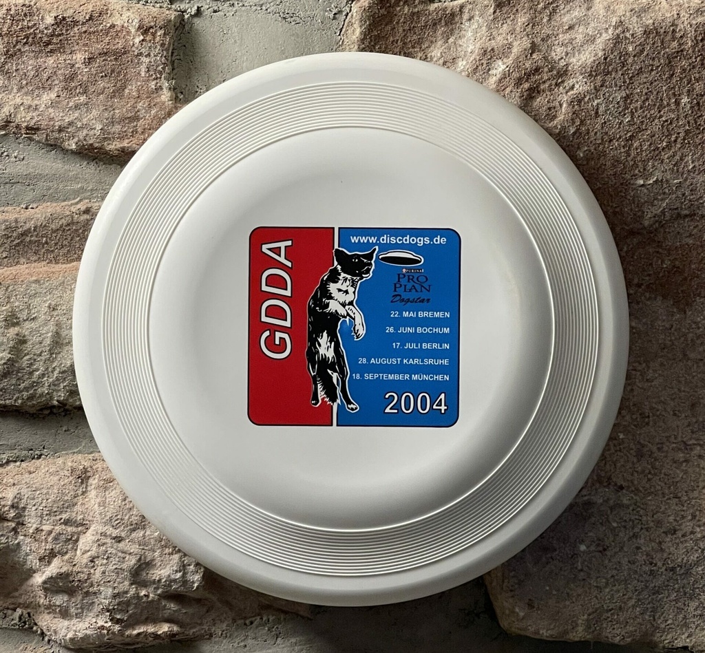 German DiscDog Assosiation 2004 - Dogstar Standard - Event Disc - Hundefrisbee Sammler